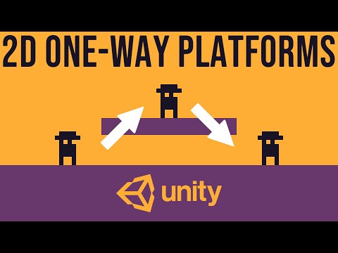 How To Make 2D One-Way Platforms In Unity