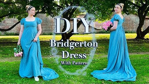 DIY - Make your own Regency Dress - Mix and Match Pattern Pieces - Bridgerton Inspired