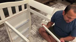 Assembly The Dream On Me Jayden 4-in-1 Mini Convertible Crib and Changer - love and we