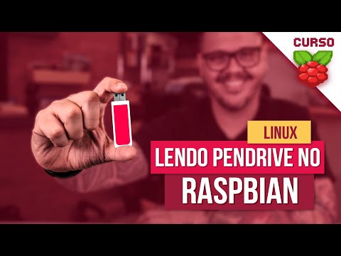 Lendo pendrive ou HD no Raspbian - Curso Raspberry Pi