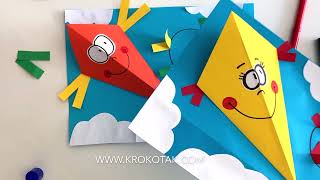 3D  KITE PAPER CRAFT