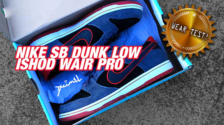 NIKE SB ZOOM DUNK LOW ISHOD WAIR PRO - WEAR TEST