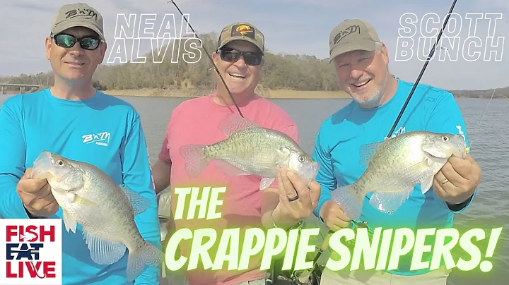 How to catch pre spawn Crappie with Neal Alvis and...