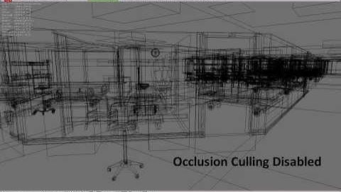 Occlusion culling demo