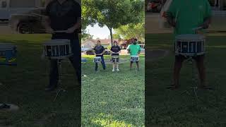 Come check them out! Practice all week of all sorts! #drumming #marchingpercussion #teaching