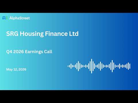 SRG Housing Finance Ltd Q4 FY2025-26 Earnings Conference Call