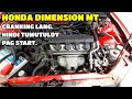 HONDA DIMENSION MT / CRANKING LANG / HINDI TUMUTULOY PAG START.