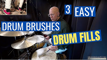 3 Easy Drum Brushes Drum Fills