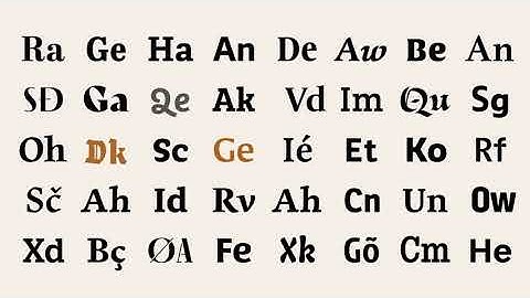 Fonts are voices — better brands video