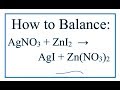 Balancing Chemical Equations Practice