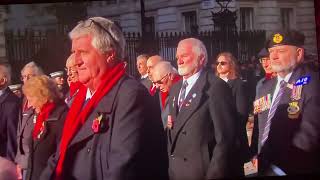 Cenotaph, London, March Past Parade Sunday 9 November 2025 We will remember them.