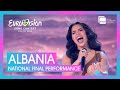 Besa kokdhima  zemrn ndor  albania   national final performance  eurovision 2024