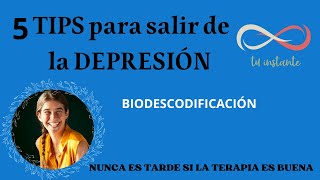 5 TIPS Para Salir de la DEPRESIÓN 🙌, BIODESCODIFICACIÓN de la DEPRESIÓN by TU INSTANTE IRENE- Biodescodificación Meditación  109 views 1 month ago 10 minutes, 46 seconds