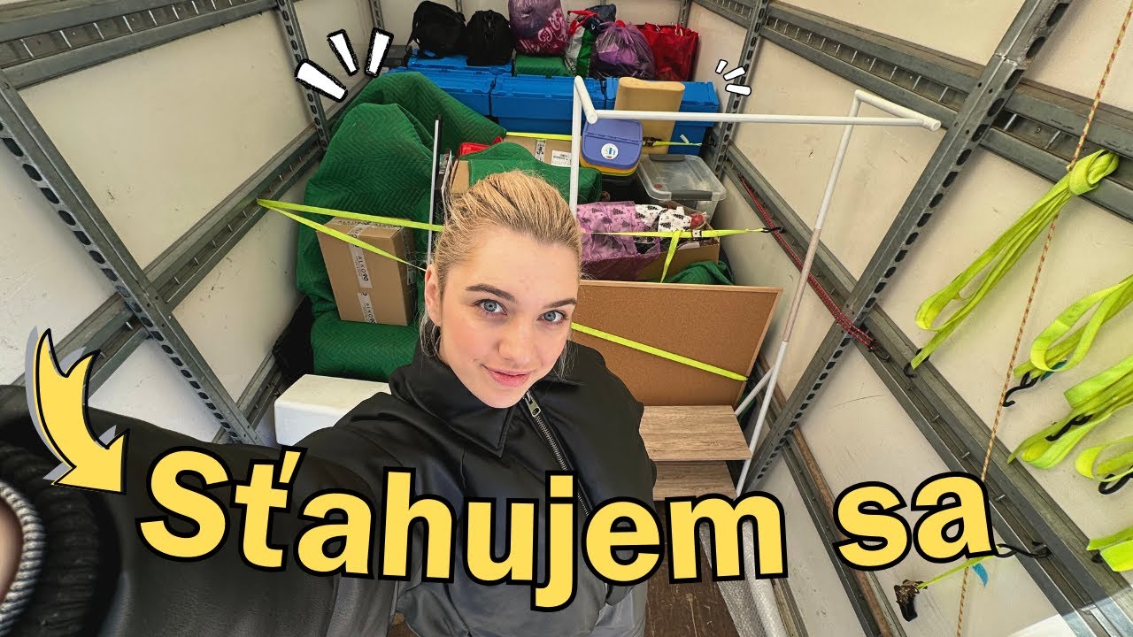 AKO SA EFEKTÍVNE PRESŤAHOVAŤ? 🚚