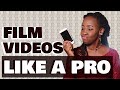 HOW TO FILM LIKE A PRO USING YOUR SMARTPHONE || Shoot Professional Looking Video With Your Phone
