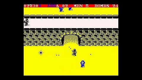 COMMANDO (1985 Elite) On The Sinclair ZX Spectrum