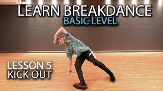 Learn how to Breakdance! | FREE ONLINE Class | Lesson 5 - Kick Out Footwork screenshot 5