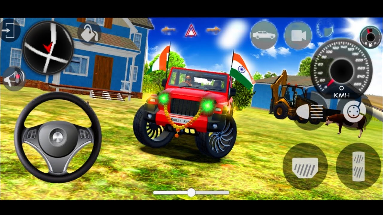 Mahindra Modified Thar 🛟 game: Indian Thar (gadi wala game) Game 🎮- Thar game Android gameplay 2026