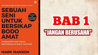 AUDIOBOOKS INDONESIA - SEBUAH SENI UNTUK BERSIKAP BODO AMAT BAB 01
