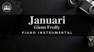 JANUARI (Glenn Fredly) | PIANO INSTRUMENTAL WITH LYRICS BY ANDREW POIL | PIANO COVER