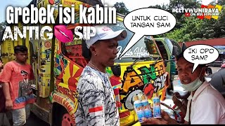 GREBEK isi Kabin TRUK ANTI GOSIP SAM Petrok 💋 || TERNYATA ISINYA WOW...