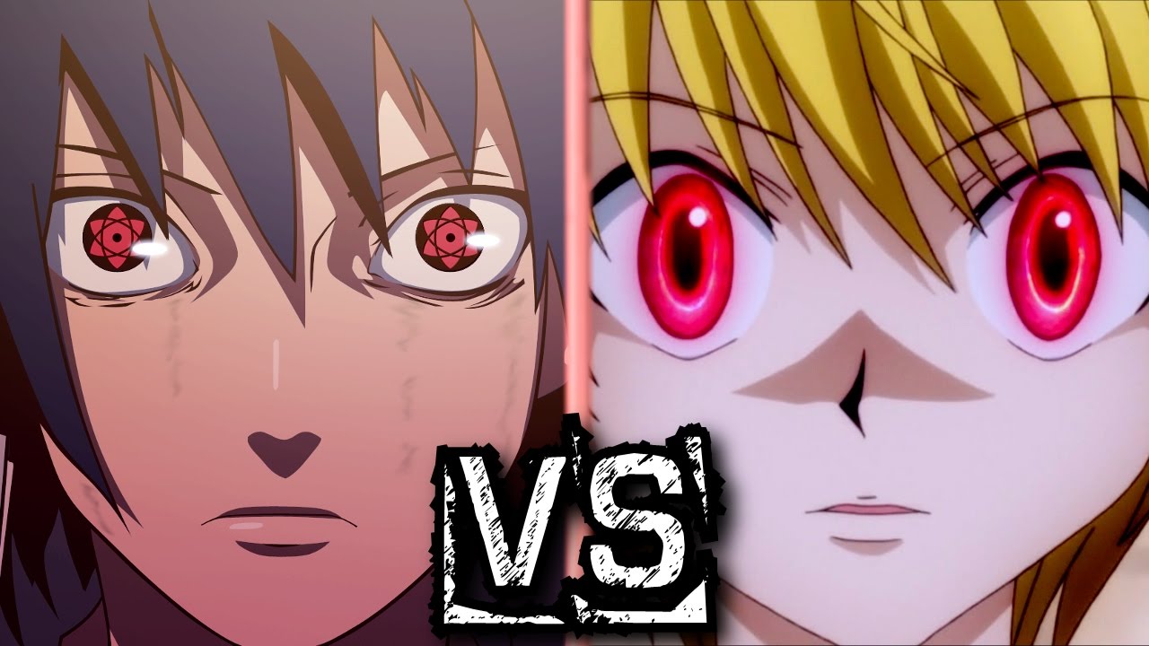 Batalha de personagens》Sasuke vs Kurapika