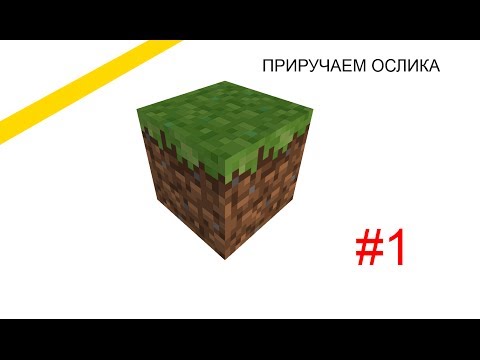 как приручить осла в майнкрафте #4