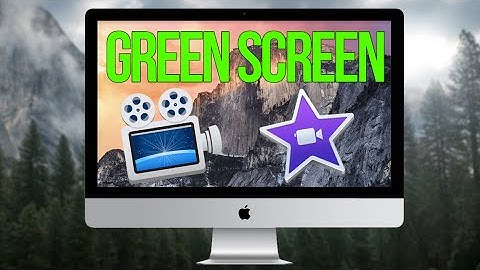 Green screen/Blue screen [CHROMA KEY] Effect in Screenflow and iMovie