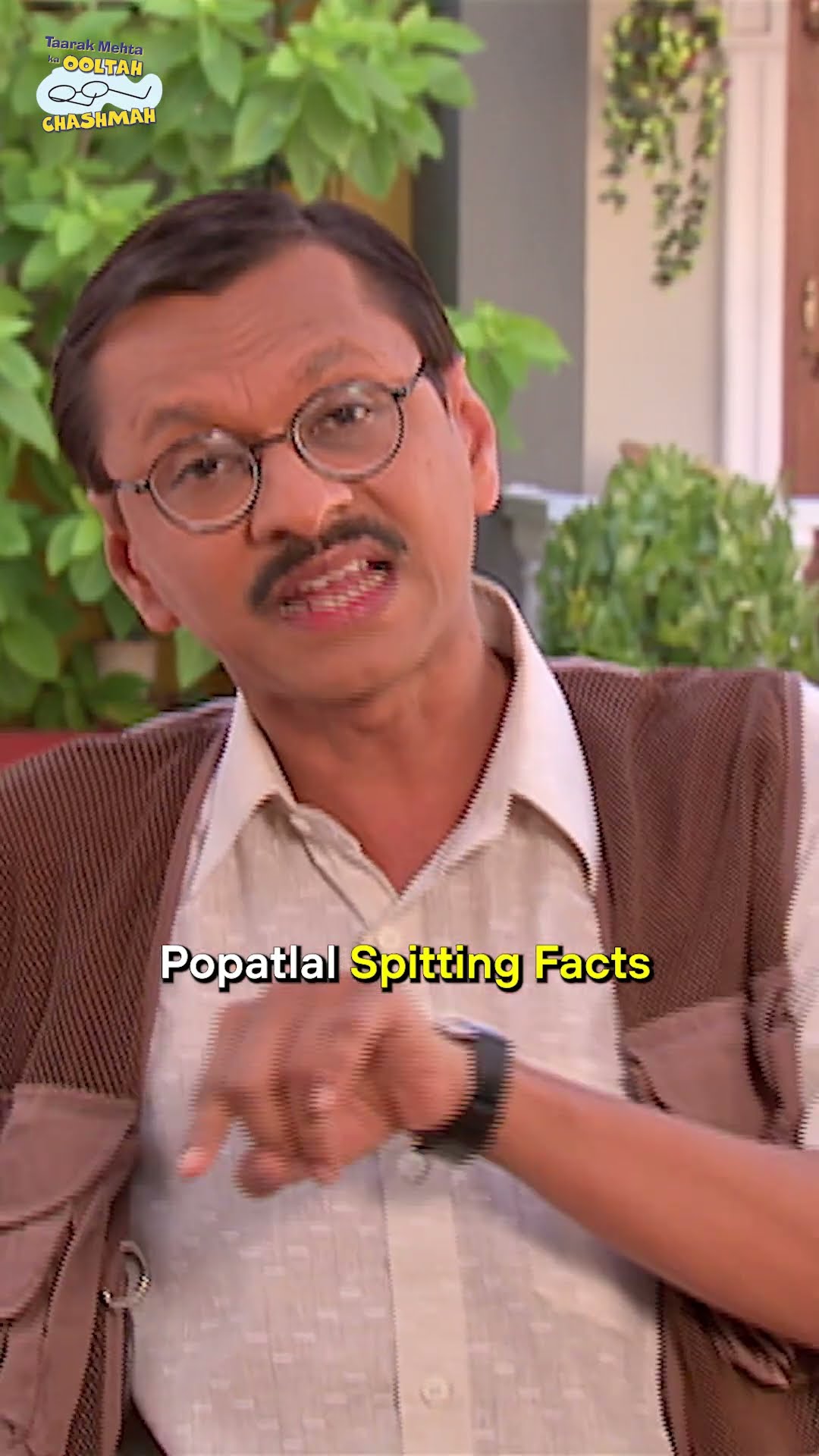 Popatlal Spitting Facts #tmkoc #comedy #relatable #shorts #comedyvideo #funny #trendingshorts