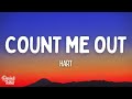 Hart  count me out lyrics