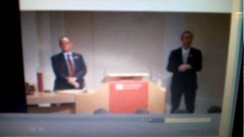 Question to Jeremy Butterfield at The Royal Society