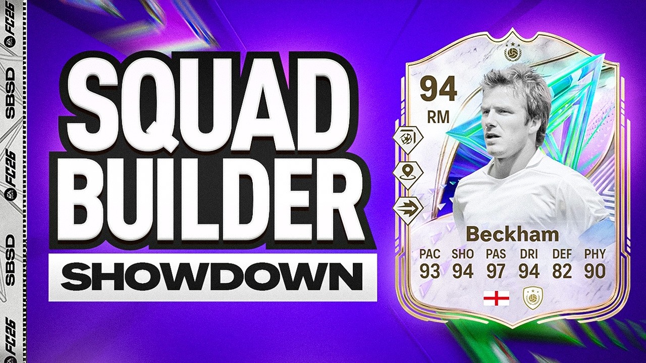 GOTG ICON DAVID BECKHAM SQUAD BUILDER SHOWDOWN!