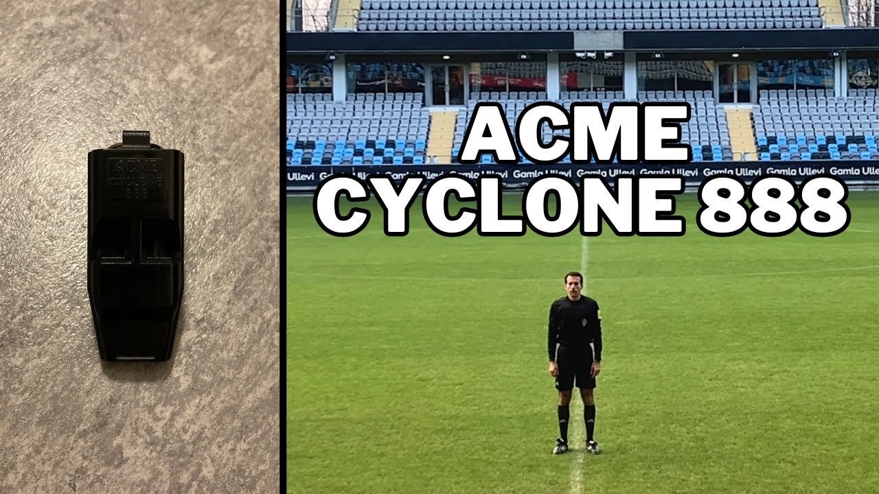 Acme Cyclone 888 - Whistle Sound Review & dB Test - YouTube