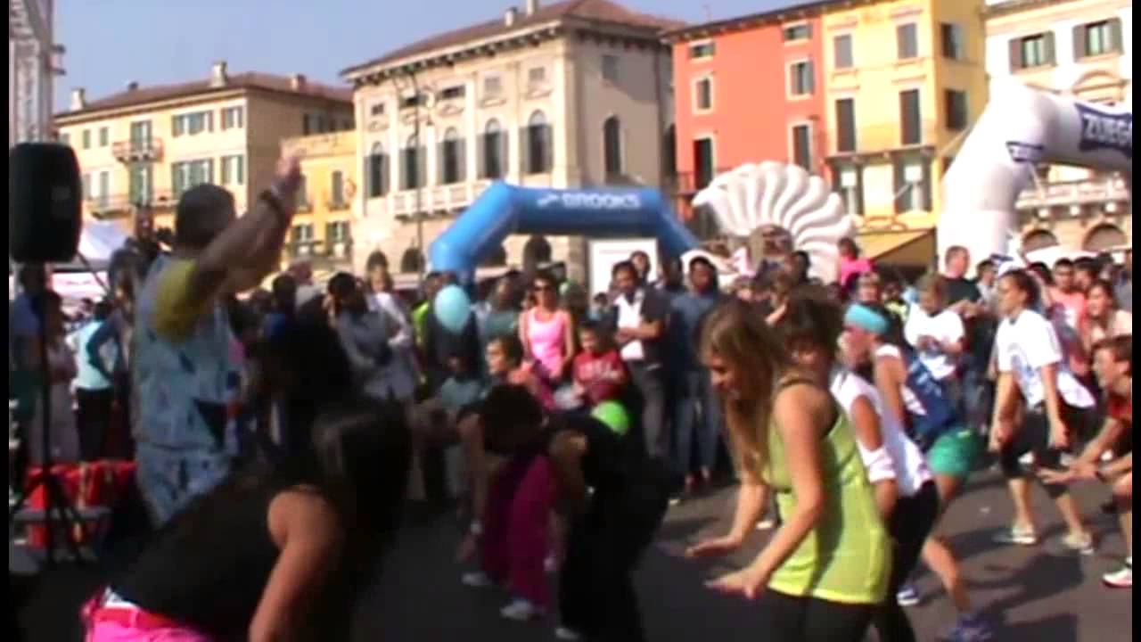betosky face CF Oxygen e Alberto Limatore alla Verona Marathon - Zumba® Fitness