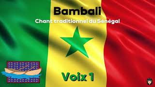 Bambali - Chant traditionnel sénégalais - Voix 1