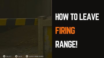 Get Out of the Firing Range in BO6 (Quick Tip)