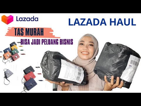 Unboxing Tas korea 99001 dari lazada . rekomendasi buat teman-teman yang masih sekolah dan lagi kuli. 