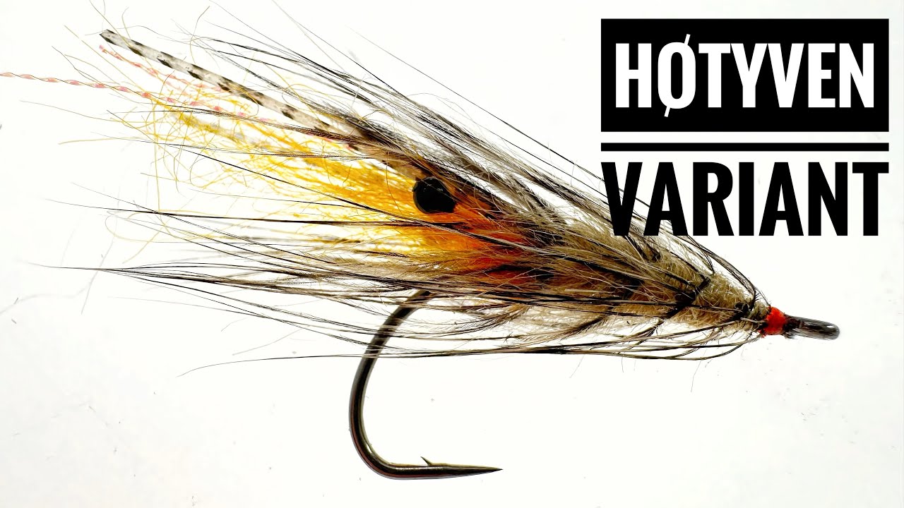 Høtyven shrimp fly for autumn sea trout fishing