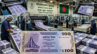 Inside Bangladesh's Money Factory: How a 9-Month War Created the Taka Currency (Full Process)