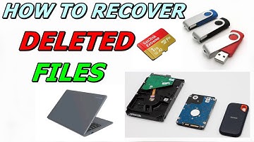 How to Recover Deleted Files from Computer, SD Card, Flash Drive & Hard Drive after formatting
