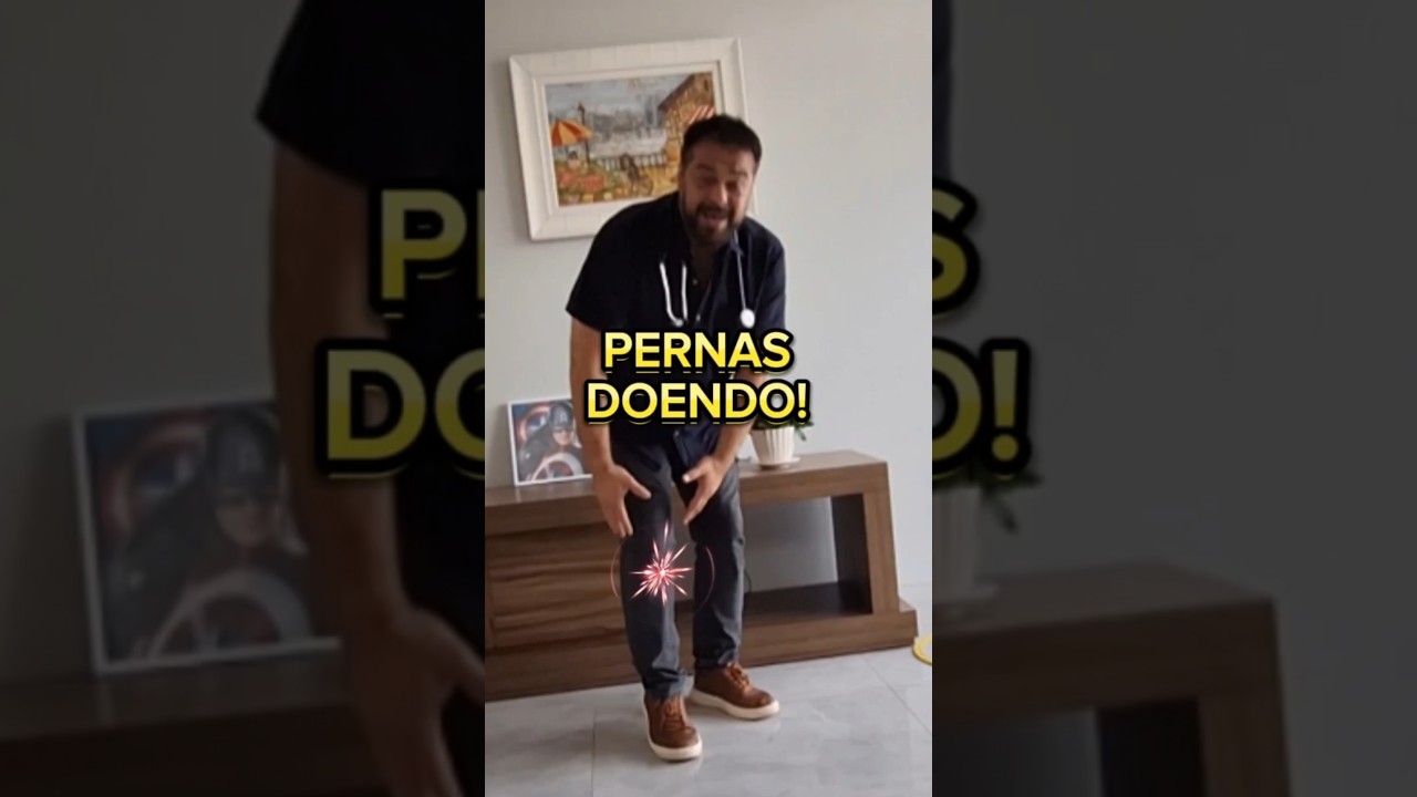 🚨 Pernas DOENDO! Alivie a Dor  com 3 movimentos rapidos!