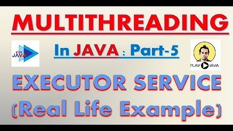 Multithreading in Java [Part 5] : Executor Service (Real Life Example)