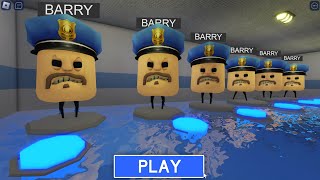 Escaping from a BARRY'S PRISON RUN! And BECAME a BARRY COP