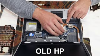 Restoring and Upgrading an old HP EliteBook ( Plus Data recovery )