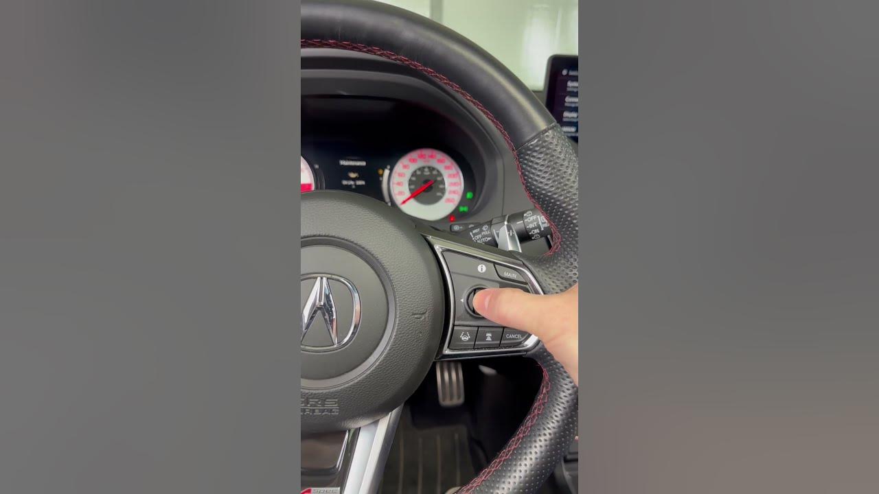 How To Reset Oil Life On 2019 2021 Acura RDX To 100 Clear Oil