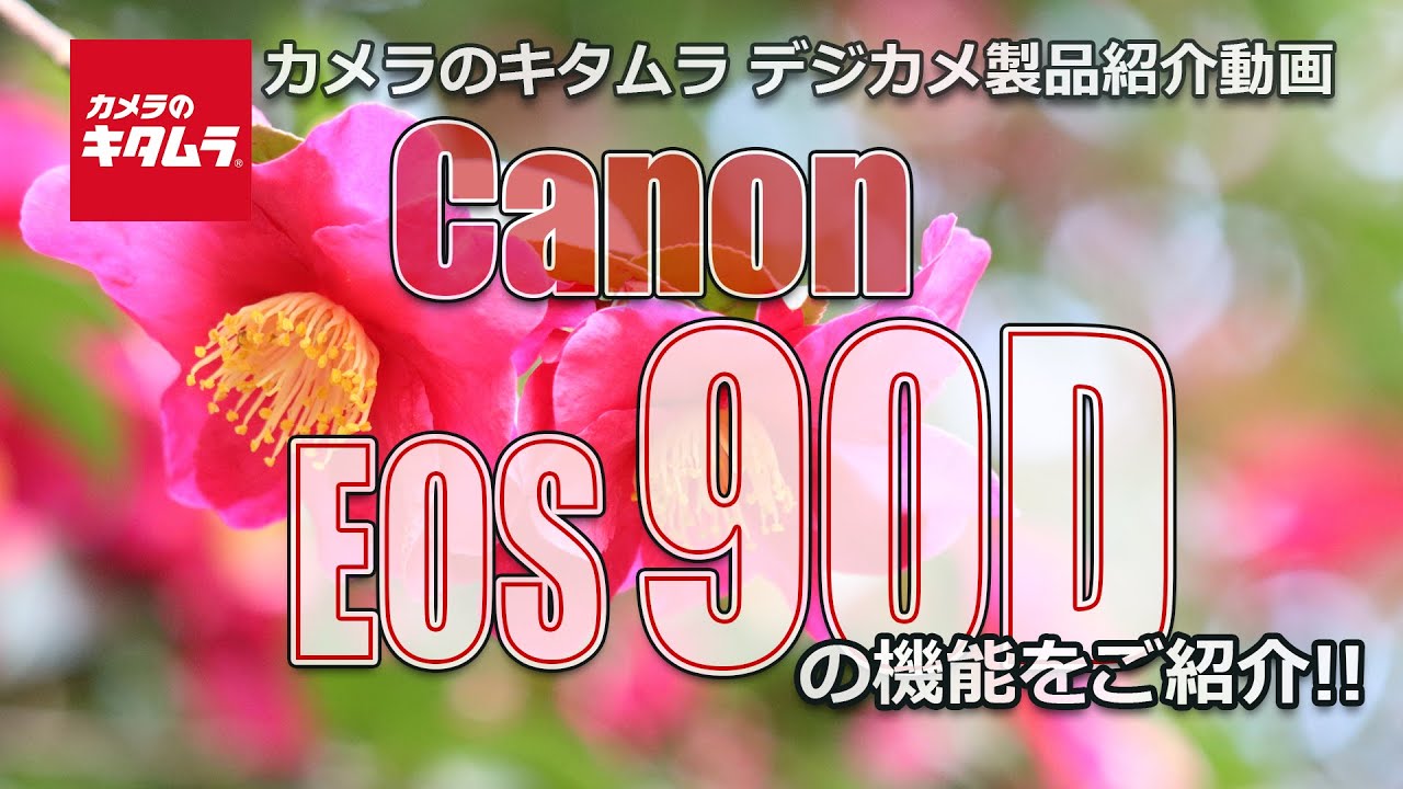 キヤノン EOS 90D（カメラのキタムラ動画_Canon）