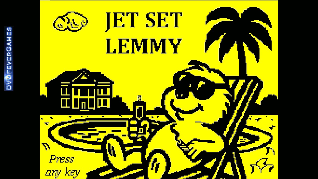 JET SET LEMMY (2026) - ZX Spectrum 48K game! - DVDfeverGames - YouTube