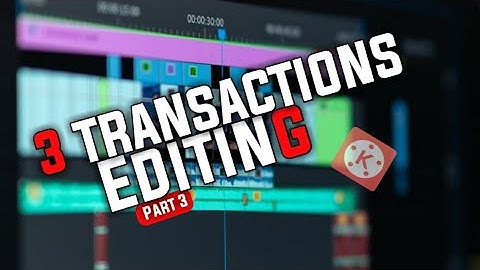 3 Transaction Editing tricks for youtubers 🔥👌