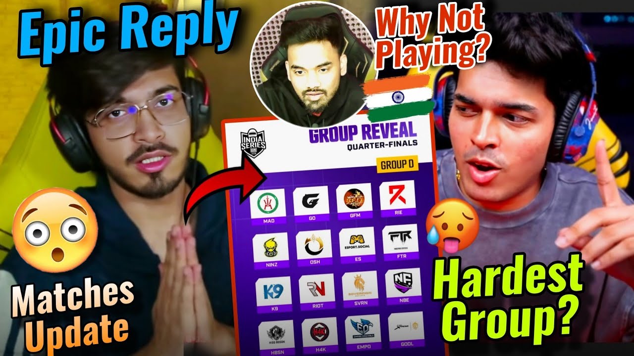 Admino Epic Reply On Godl Group 💛✅ • Hardest Group?🚨Manya Update 🥺 React On Jonny 🔥 🇮🇳 Semi Group  