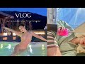 (Eng) Vlog.🍵 남친과 파크로쉬 호캉스, 소품샵 잔뜩 샤핑, 더현대서울, 요즘 데일리룩👟